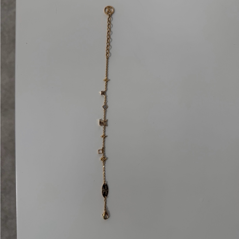 Louis Vuitton Gold Charm Bracelet
